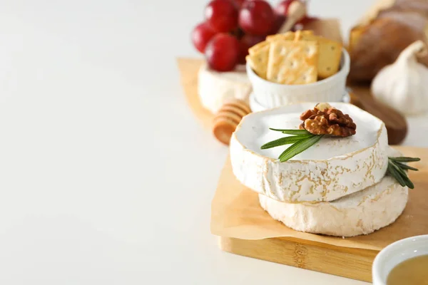 Concept Delicious Γαλλικό Φαγητό Camembert Τυρί — Φωτογραφία Αρχείου