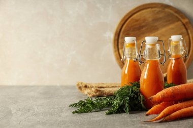 Havuç suyu ile sağlıklı beslenme ve diyet kavramı