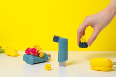 Dünya Astım Günü, alerji bakımı kavramı - astım