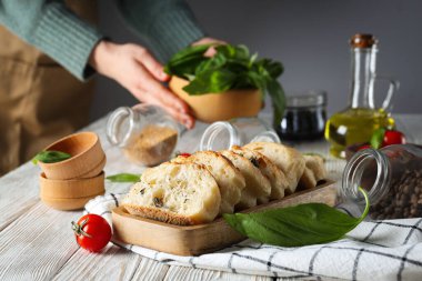 Farklı dünya mutfağı kavramı - İtalyan yemeği ve mutfağı