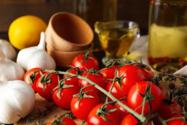 Farklı dünya mutfağı kavramı - İtalyan yemeği ve mutfağı