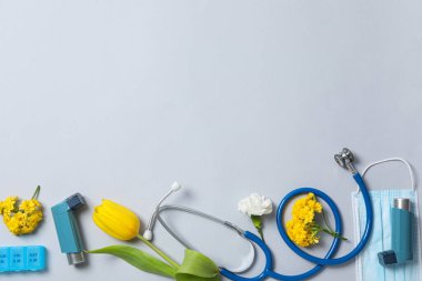 Dünya Astım Günü, alerji bakımı kavramı - astım