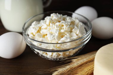 Lezzetli gıda kavramı - farklı süt ürünleri