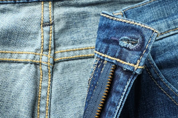 Concept Vêtements Décontractés Modernes Jeans Pantalons Jeans — Photo