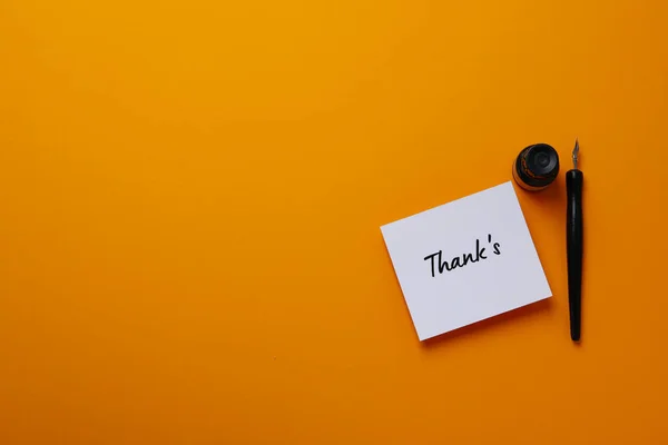 Λόγια Ευγνωμοσύνης Ευγνωμοσύνης Έννοια Λέξη Ευχαριστώ — Φωτογραφία Αρχείου