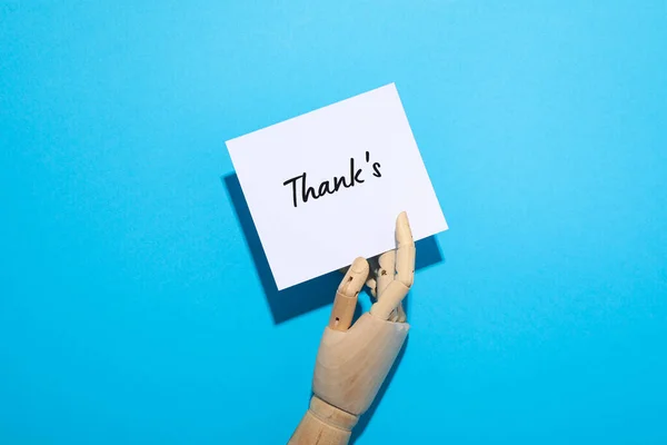 Woorden Van Dankbaarheid Dankbaarheid Concept Woord Bedankt — Stockfoto