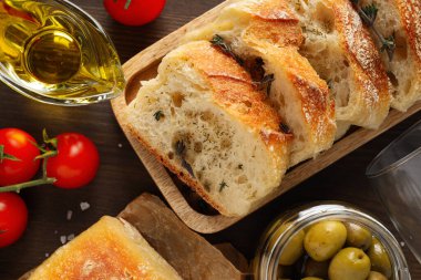 Farklı dünya mutfağı kavramı - İtalyan yemeği ve mutfağı