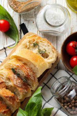 Farklı dünya mutfağı kavramı - İtalyan yemeği ve mutfağı