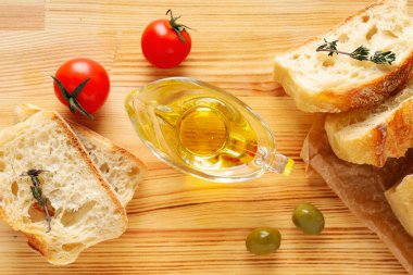 Farklı dünya mutfağı kavramı - İtalyan yemeği ve mutfağı