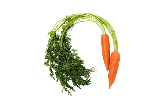 Karottengemüse Isoliert Auf Weißem Hintergrund Png — Stockfoto