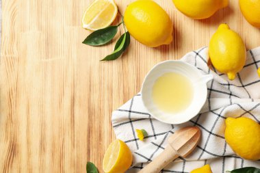 Turunçgil meyvesi kavramı - limon, metin için alan