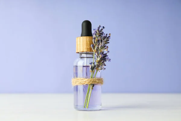 Concept Skin Face Care Lavender Cosmetic — Stock Photo, Image