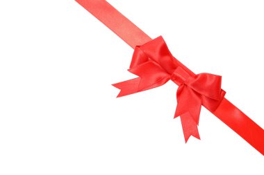 Beyaz arkaplanda izole edilmiş PNG resmi ve kurdele