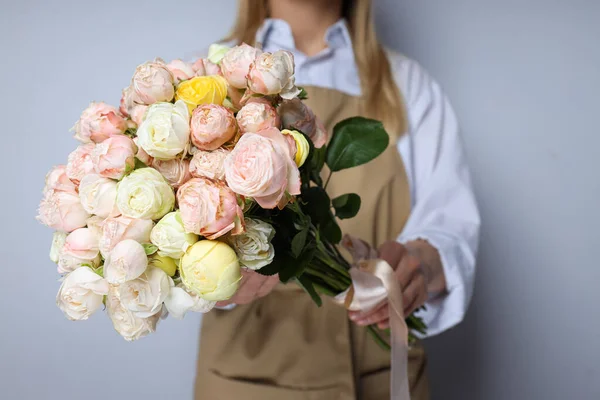 Concept of different occupation, job of florist