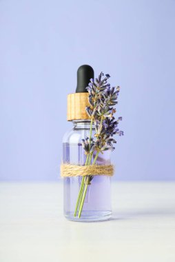 Cilt ve yüz bakımı kavramı, lavanta kozmetik