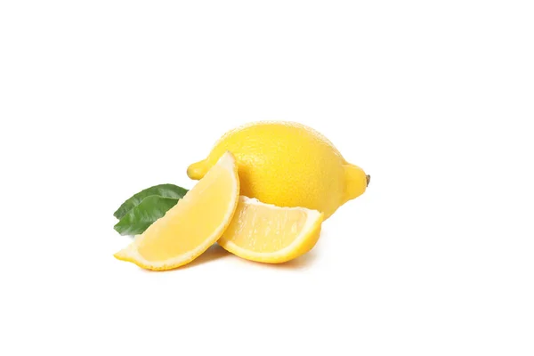 Png Цитрусовые Фрукты Вкусный Лимон Изолированный Белом Фоне — стоковое фото