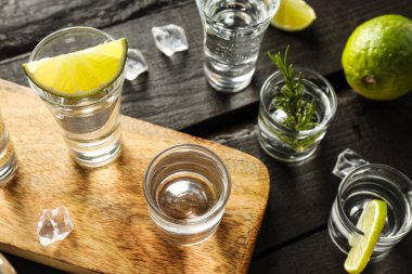 Sert alkollü içecek kavramı - votka içeceği