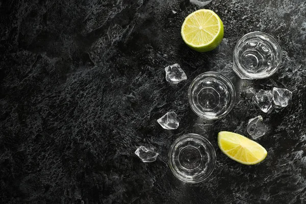 Concept Sterke Alcoholische Drank Wodka Drank — Stockfoto
