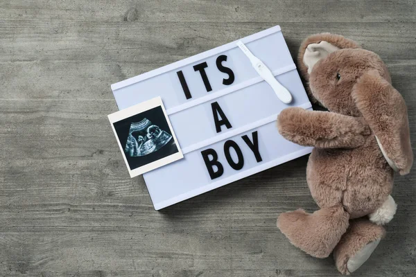 Coming Soon Baby Concept Letter Board — Stock Photo, Image