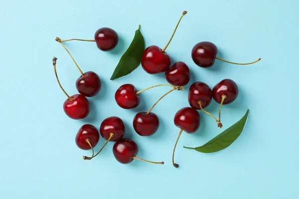 stock image Concept of fresh summer food - delicious cherry