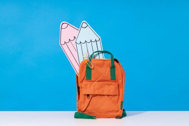 Okul ve eğitim kavramı ve okul için farklı aksesuarlar