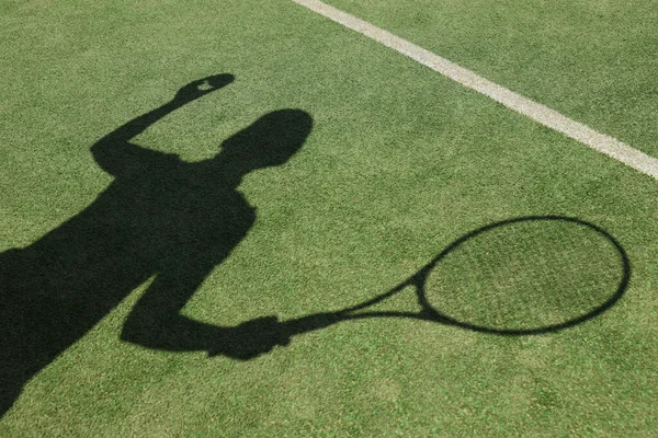 Konzept Des Sports Und Des Sport Lifestyles Tennis — Stockfoto