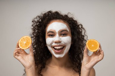 Güzellik konsepti, cilt ve yüz bakımı konsepti.