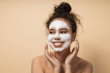 Güzellik konsepti, cilt ve yüz bakımı konsepti.