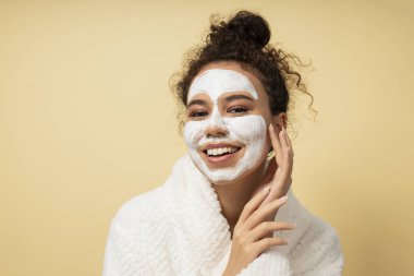 Güzellik konsepti, cilt ve yüz bakımı konsepti.