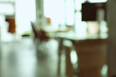 Bulanık fotoğraf, metin için arkaplan, ofis içi