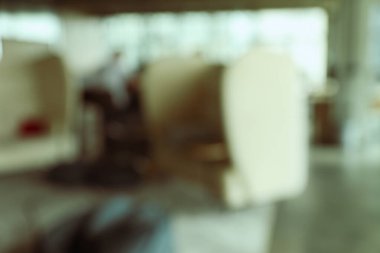 Bulanık fotoğraf, metin için arkaplan, ofis içi