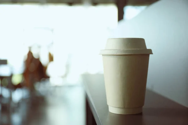 stock image Coffee on the table in the office