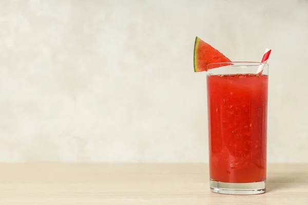 Konsep Dari Minuman Musim Panas Yang Segar Dan Lezat Semangka — Stok Foto