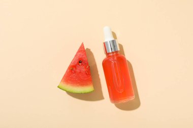 Kozmetik ve güzellik prosedürleri kavramı, karpuz kozmetik