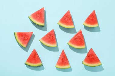 Taze ve sulu yiyecek kavramı - karpuz