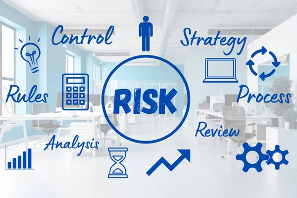 Konzept Von Risiko Risiko Leben Und Geschäft — Stockfoto