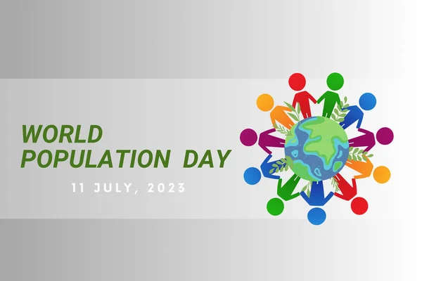 stock image World Population Day - 11 July, image for World Population Day