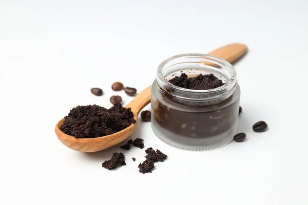 Stock image Concept of skin and face care, coffee scrub