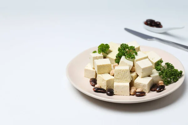 Traditional Component Asian Cuisine Tofu Bean Curd — Stock Photo, Image
