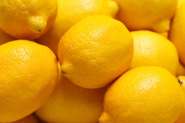 Lezzetli turunçgil meyvesi kavramı. Lezzetli limon.