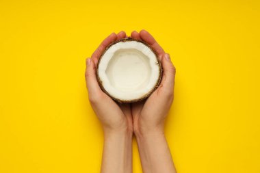 Hindistan cevizli yaz ve tatil kavramı