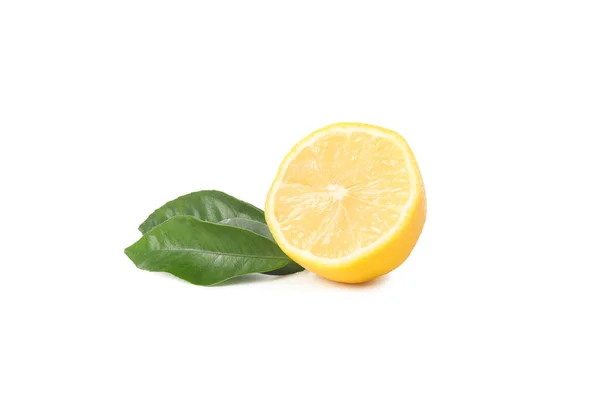 Png Citrus Fruit Delicious Lemon Isolated White Background — Stock Photo, Image