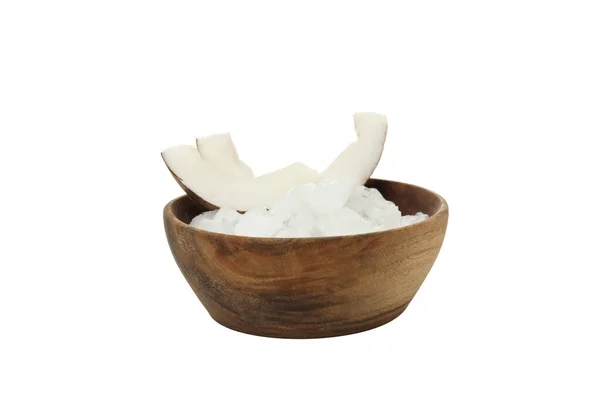 Png Kokos Und Kokosöl Isoliert Auf Weißem Hintergrund — Stockfoto