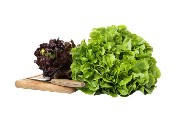 Png Fresh Summer Food Lettuce Isolated White Background — Stock Photo, Image