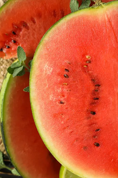 Concept Fresh Juicy Food Watermelon — Stock Photo, Image