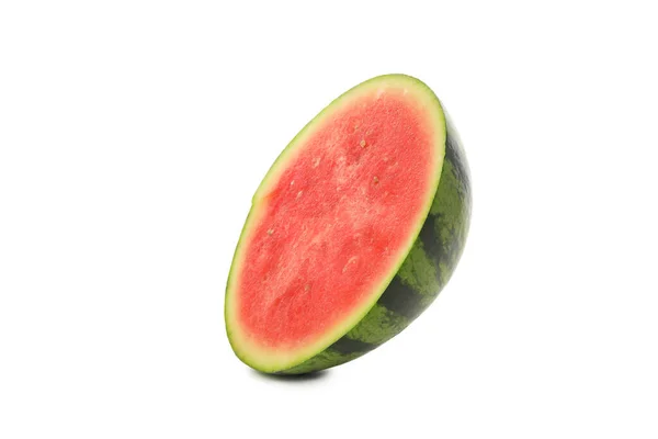 Png Fruta Fresca Suculenta Verão Melancia Isolada Sobre Fundo Branco — Fotografia de Stock