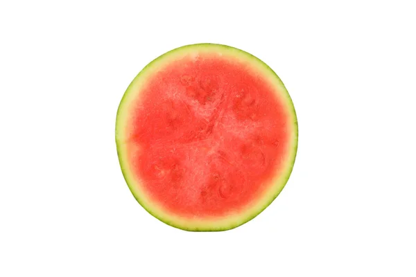 Png Fruta Fresca Jugosa Verano Sandía Aislada Sobre Fondo Blanco —  Fotos de Stock