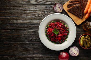 Lezzetli yemekler, soğuk yemekler, salata.