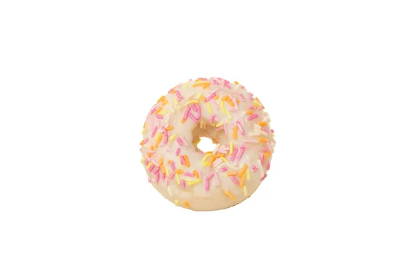 Png Leichter Donut Isoliert Auf Weißem Hintergrund — Stockfoto
