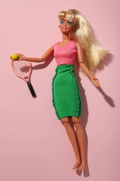 Odessa Ukraine July 2023 Barbie Doll Barbie Doll Accessories Concept — Stock Photo, Image